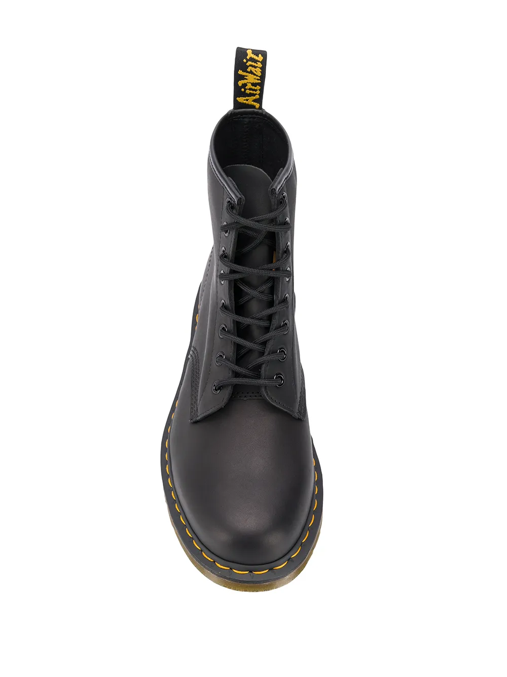 Мужские ботинки Dr. Martens 1460 из гладкой кожи на шнуровке, черный — фото 4