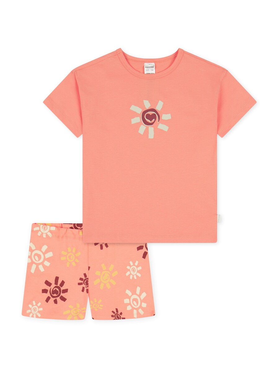 

Пижама SCHIESSER Natural Cotton, цвет Apricot