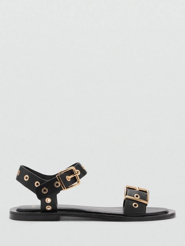 Песочники клаудио с люверсами Mango, Black