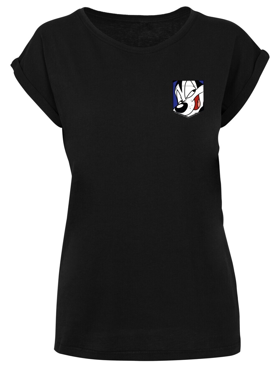 

Футболка F4NT4STIC Shirt Looney Tunes Pepe Le Pew Face, черный