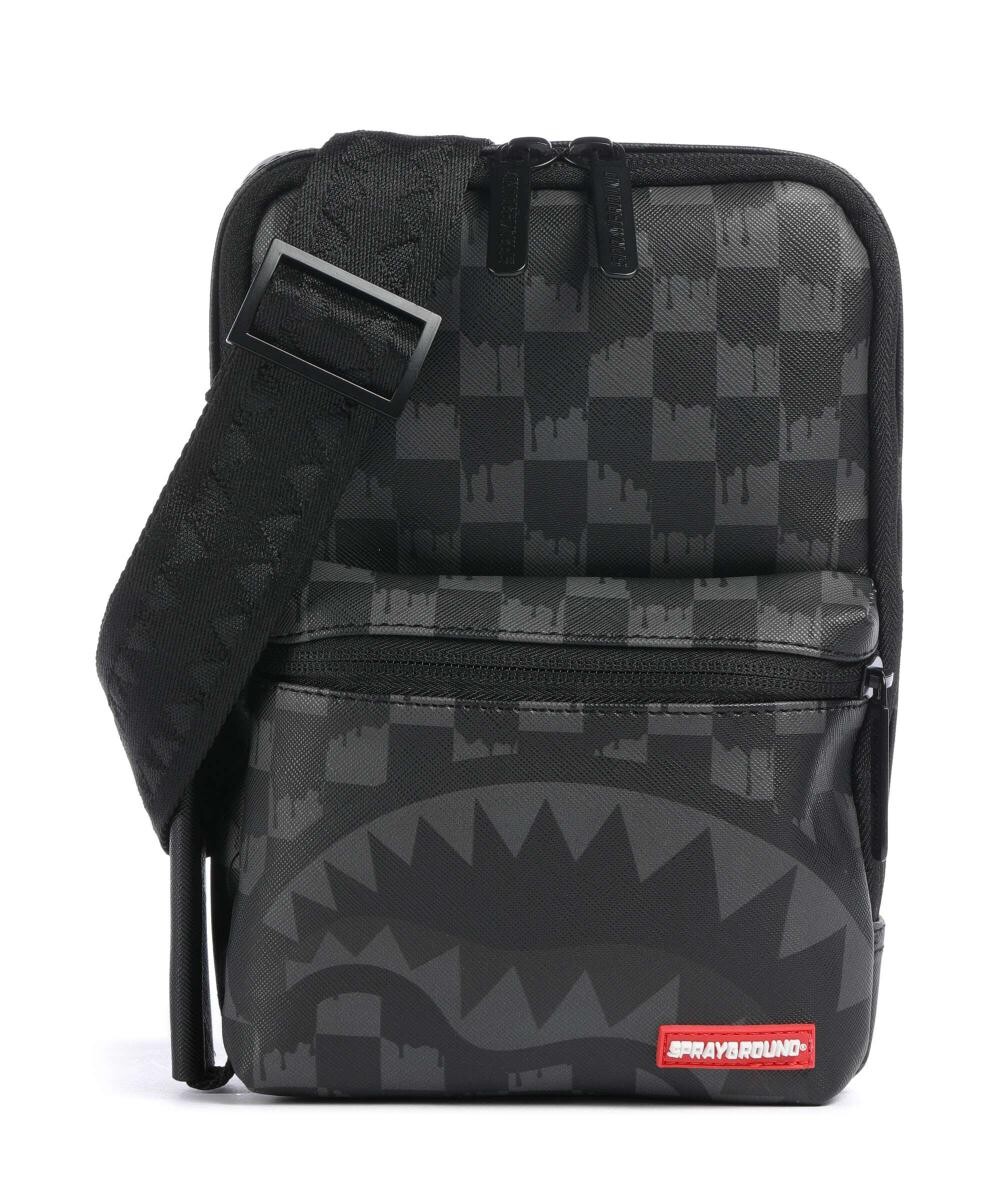 

Пластиковая сумка через плечо от похмелья Sprayground, черный