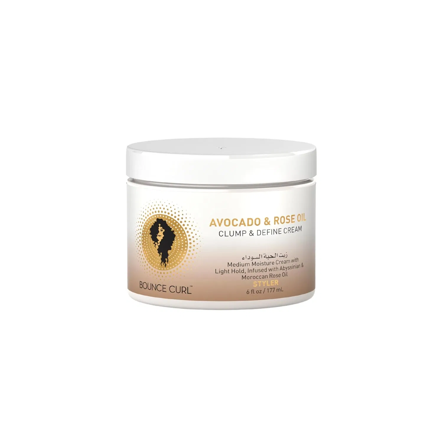Крем для кудрявых волос «Avocado & Rose Oil Clump & Define» от Bounce Curl Bounce Curl