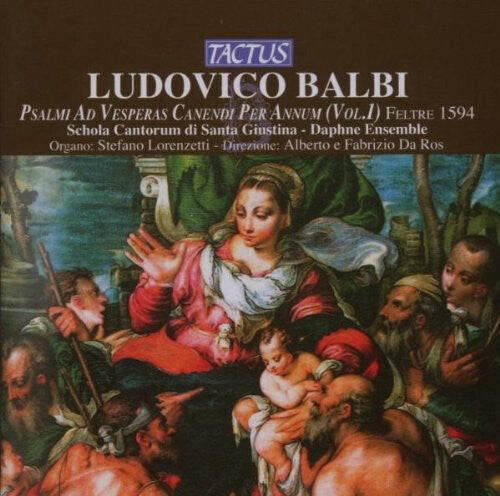 

CD диск Balbi / Lorenzetti / Daphne Ensemble / Da Ros: Psalms for Vespers 1