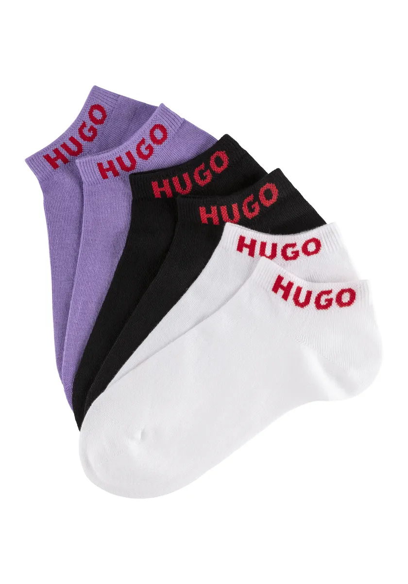 

Носки HUGO Underwear "3P AS UNI COL CC W" (упаковка, 3 пары, 3 шт.), с надписью-логотипом, цвет Open Miscellaneous 963