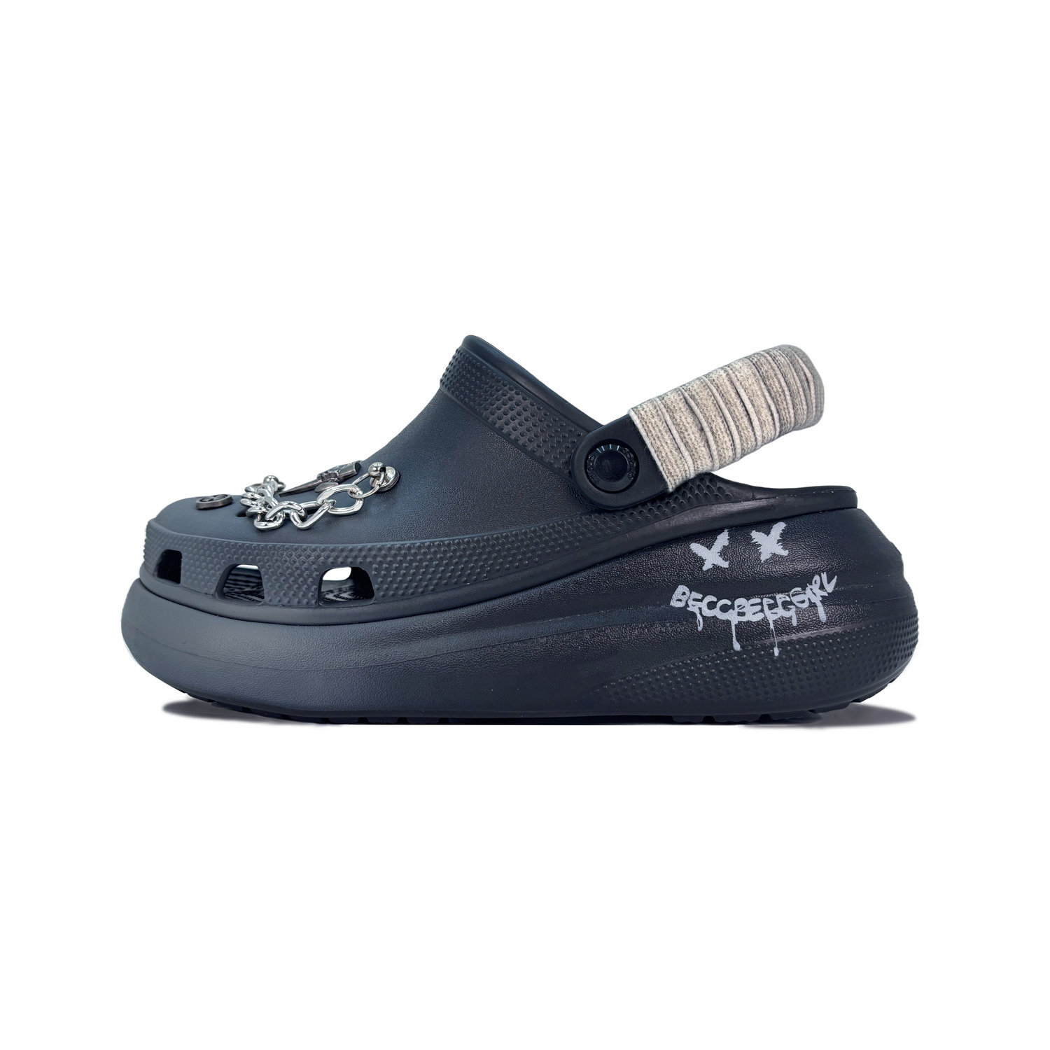 

Crocs Клоги унисекс черные, цвет Black