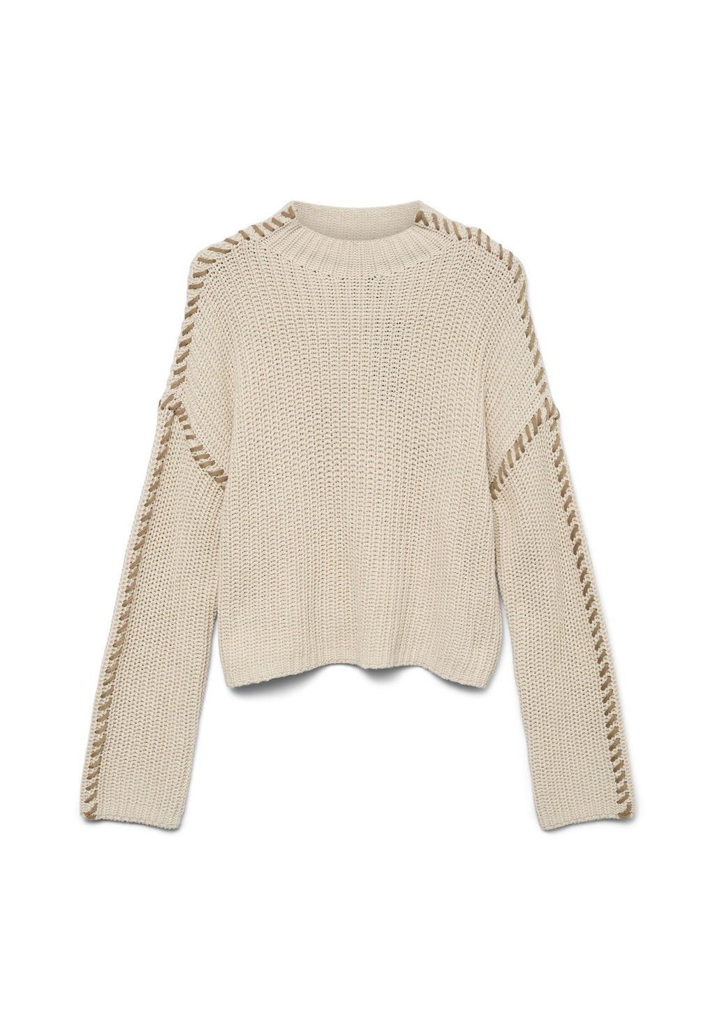 

Джемпер VMNEWCREAM FUNNELNECK PULLOVER Vero Moda, кремовый