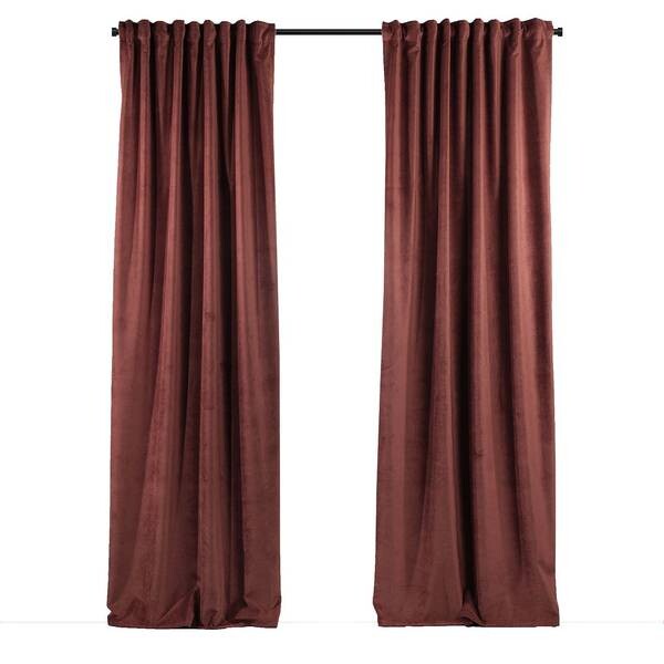 

Бархатная штора Puude Home Design 140145, 25x1x140 см, медный