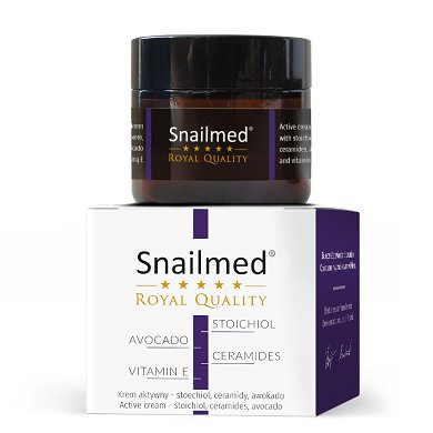 

Крем Snailmed Repair для лица, шеи, подбородка. 60мл - Морщины, Растяжки, Несовершенства