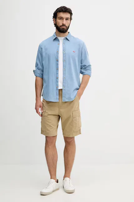 Рубашка джинсовая LS BATTERY HM SHIRT SLIM Levi's, синий — фото 2