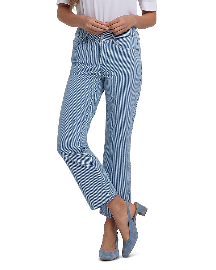 

Джинсы Marilyn Straight Ankle в цвете Villa Vista NYDJ, синий