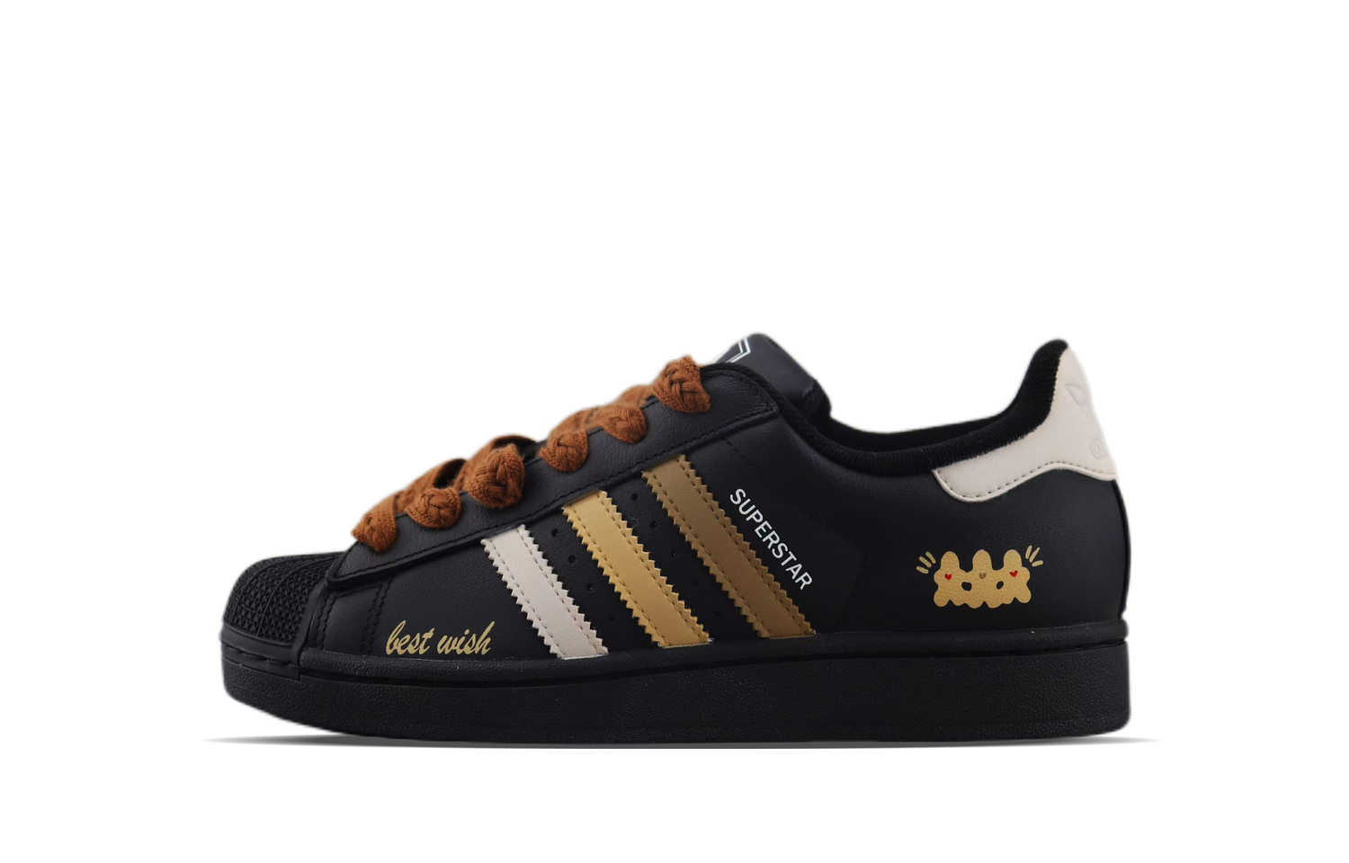 

Adidas Originals Износостойкие низкие скейтбордные кроссовки Superstar 2, унисекс, черный