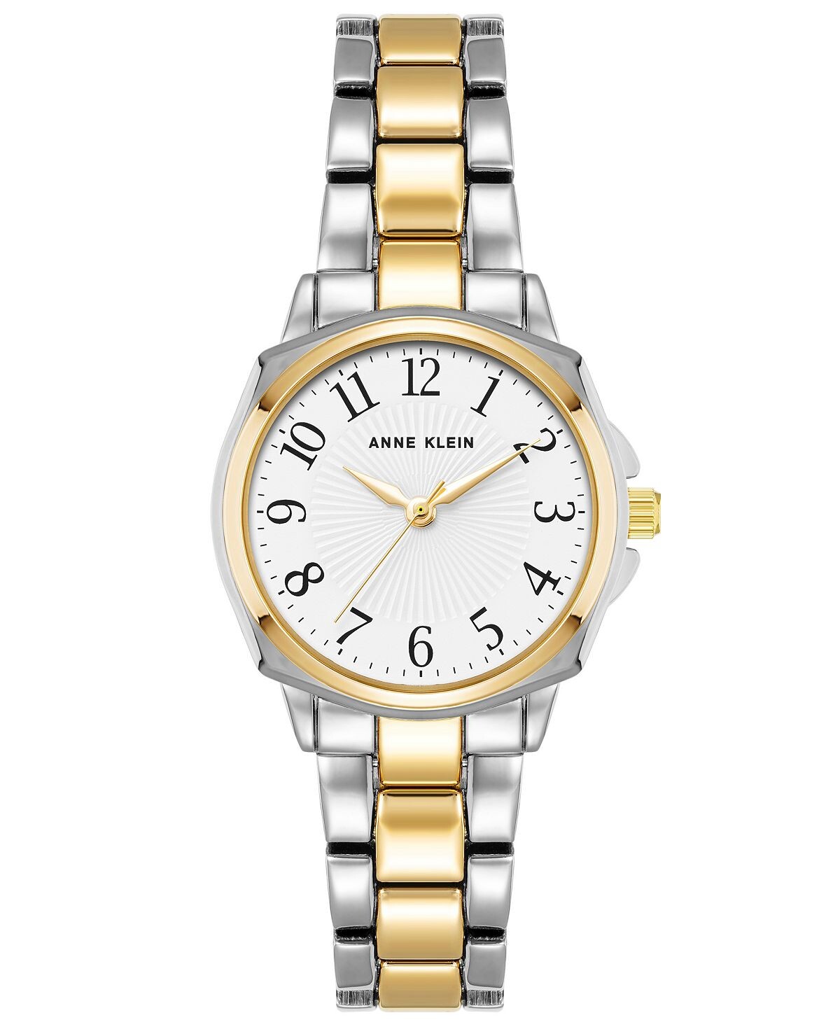 

Женские кварцевые часы из двухцветного сплава, 28 мм Anne Klein