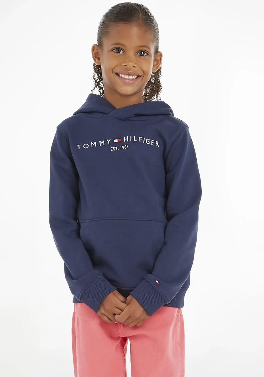 

Толстовка с капюшоном Tommy Hilfiger "ESSENTIAL HOODIE" для мальчиков и девочек, цвет морской волны