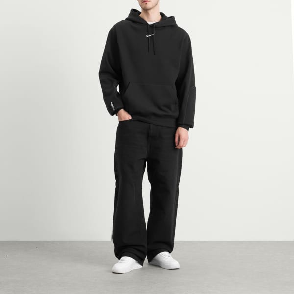 Худи Nike X nocta cardinal, черный & белый — фото 4