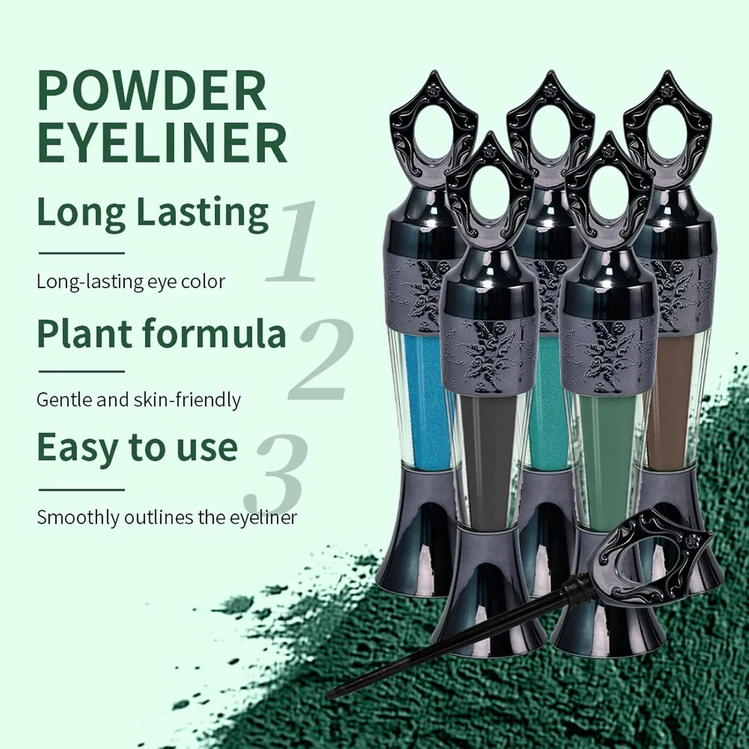 Пудровый карандаш для глаз Kohl Powder Eyeliner Clawrex — фото 2