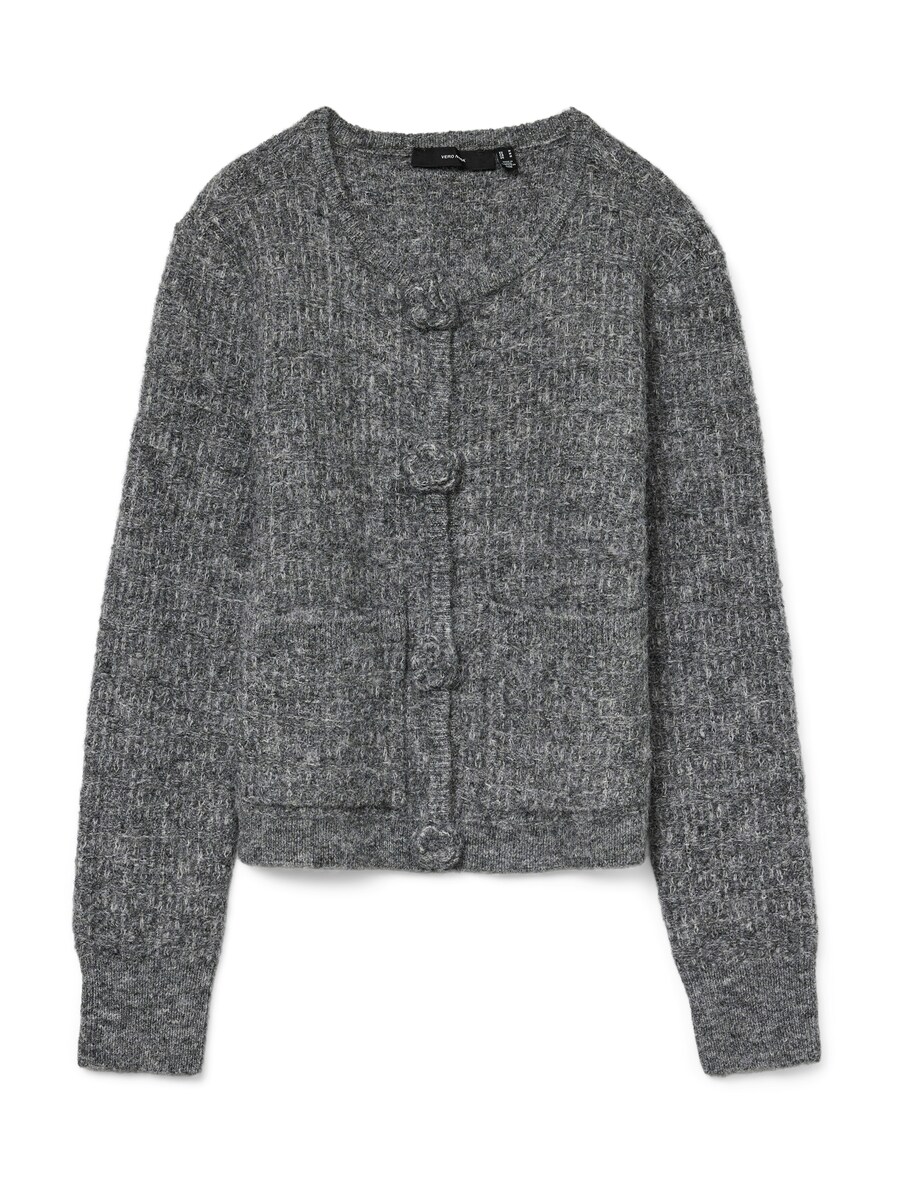 

Вязаный кардиган VERO MODA VMBLOSSOM, mottled grey