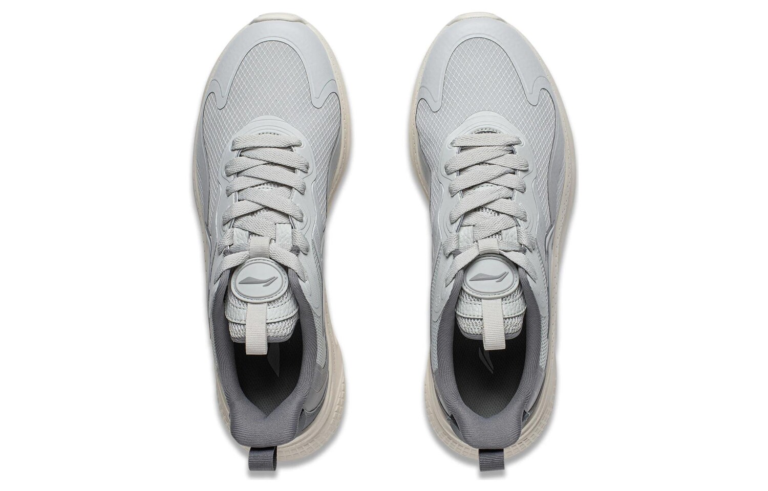 Кроссовки LINING Cruising Lifestyle Shoes Men Low-top Gray, серый — фото 4