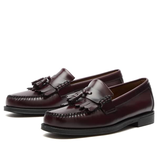 Easy weejuns layton ii kiltie лоферы Bass Weejuns, Wine Leather — фото 2
