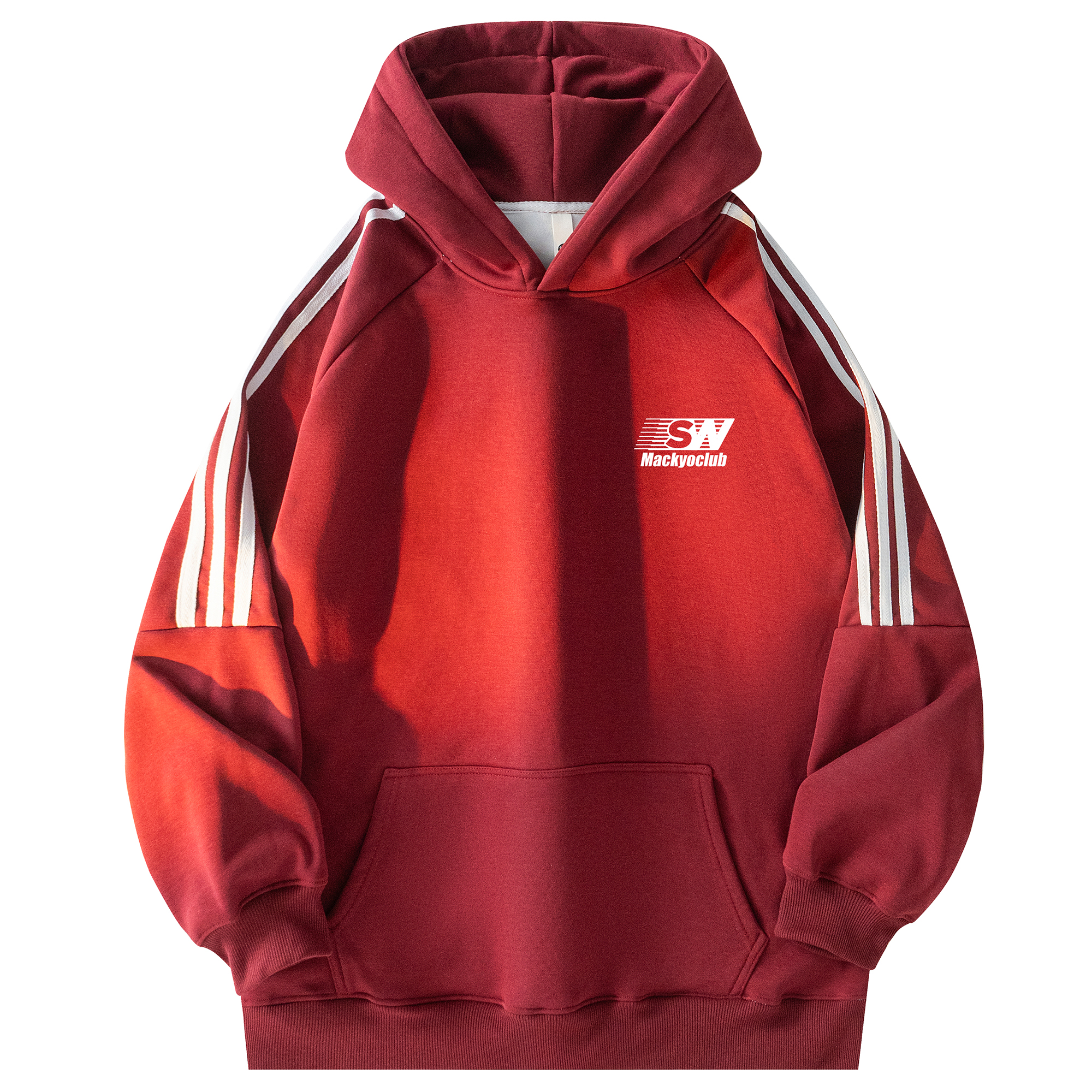 

Толстовка Unisex Hooded Moderate Regular Mackyo, burgundy[thickened and fleece-lined upgraded]
