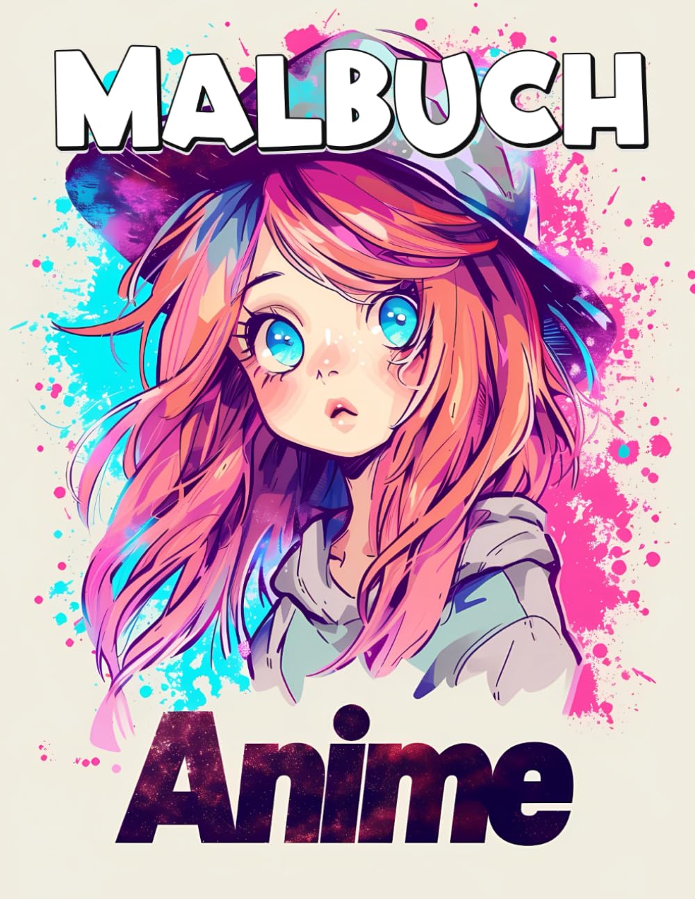 

Anime Malbuch: Mit über 55 wunderschönen japanischen Anime-Malvorlagen für Kinder und Mädchen (German Edition) (Independently published)