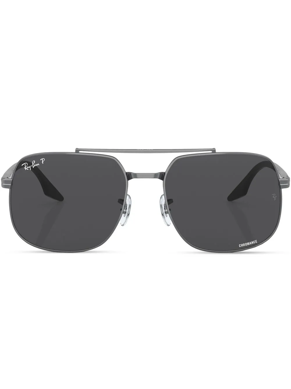 

Солнцезащитные очки в квадратной оправе Ray-Ban, серый