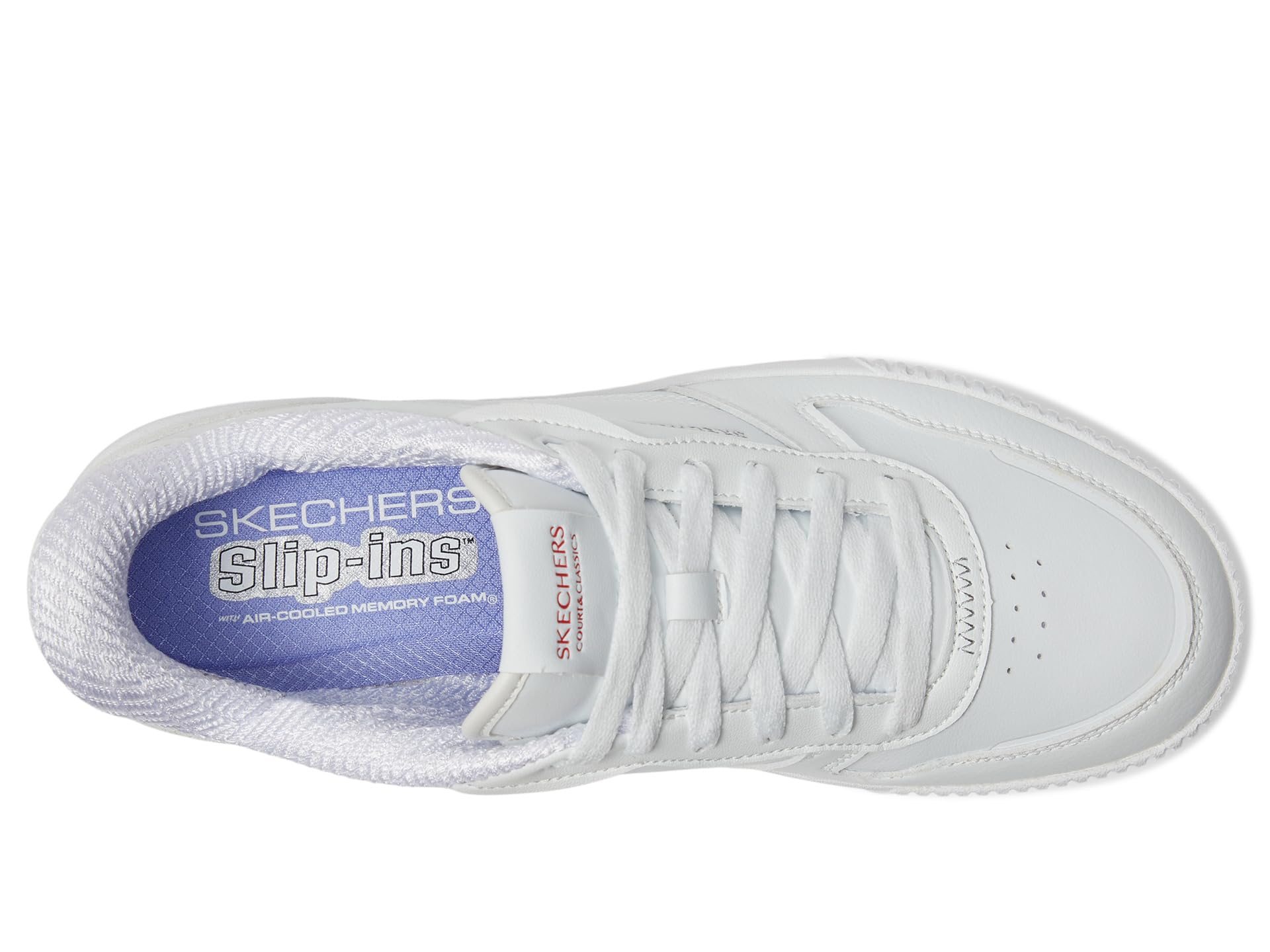 Кроссовки SKECHERS Jade-Put It In Neutral Hands Free Slip-Ins, белый — фото 2