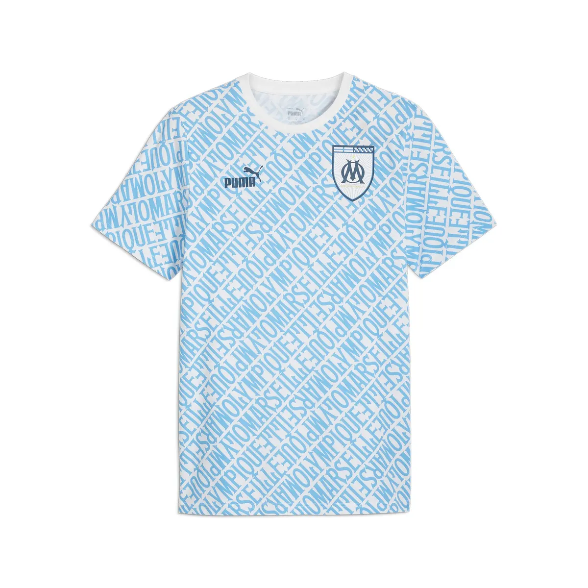 

Футболка PUMA "Olympique de Marseille ftblCulture Футболка мужская", синий