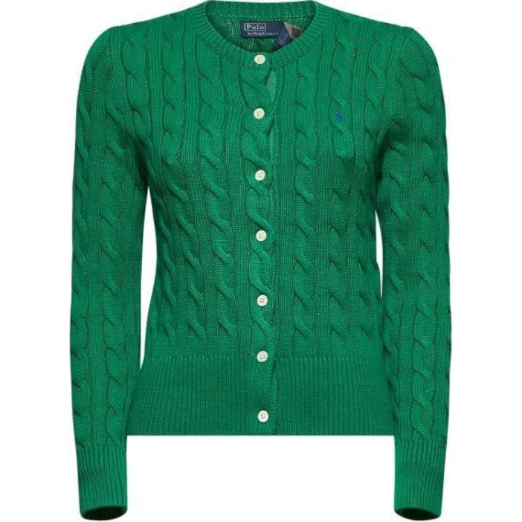 

Кардиган Olo Ralph Lauren с вышитым пони Polo Ralph Lauren, зеленый