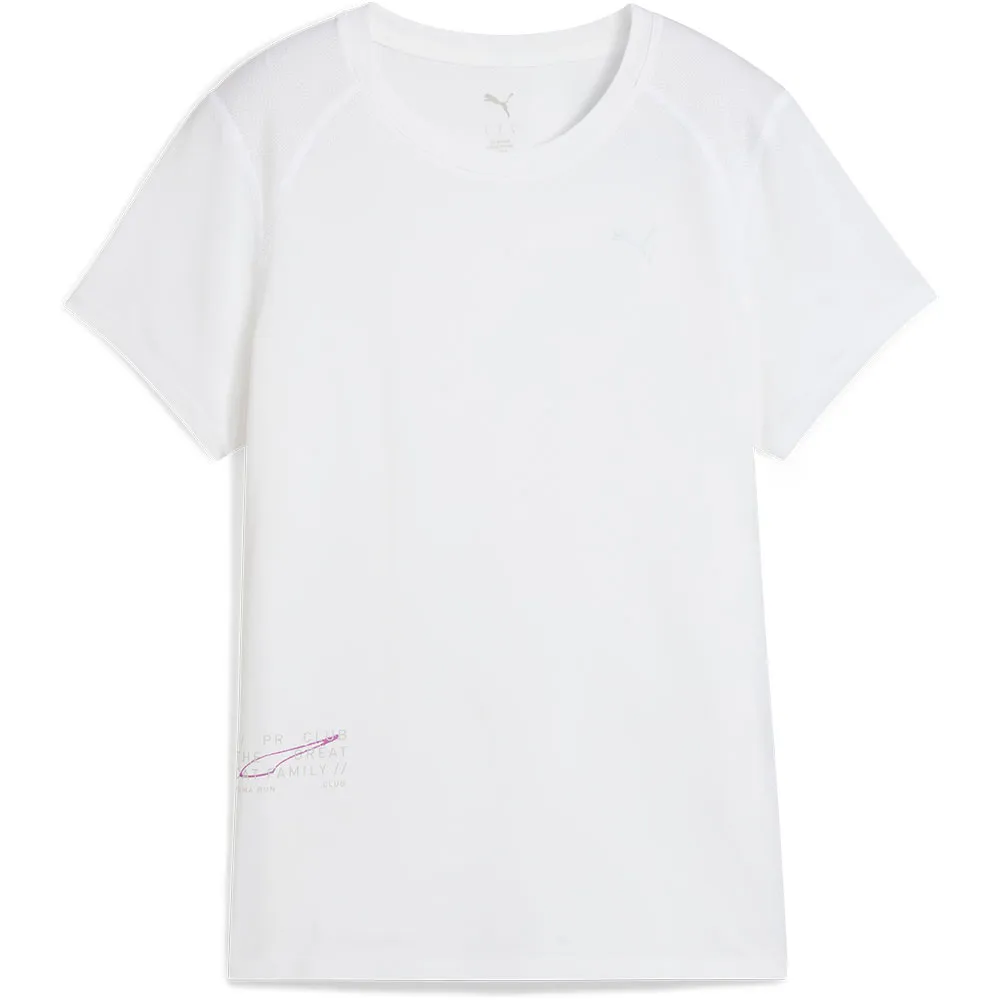 

Футболка с коротким рукавом Puma Run Graphic Mesh, белый