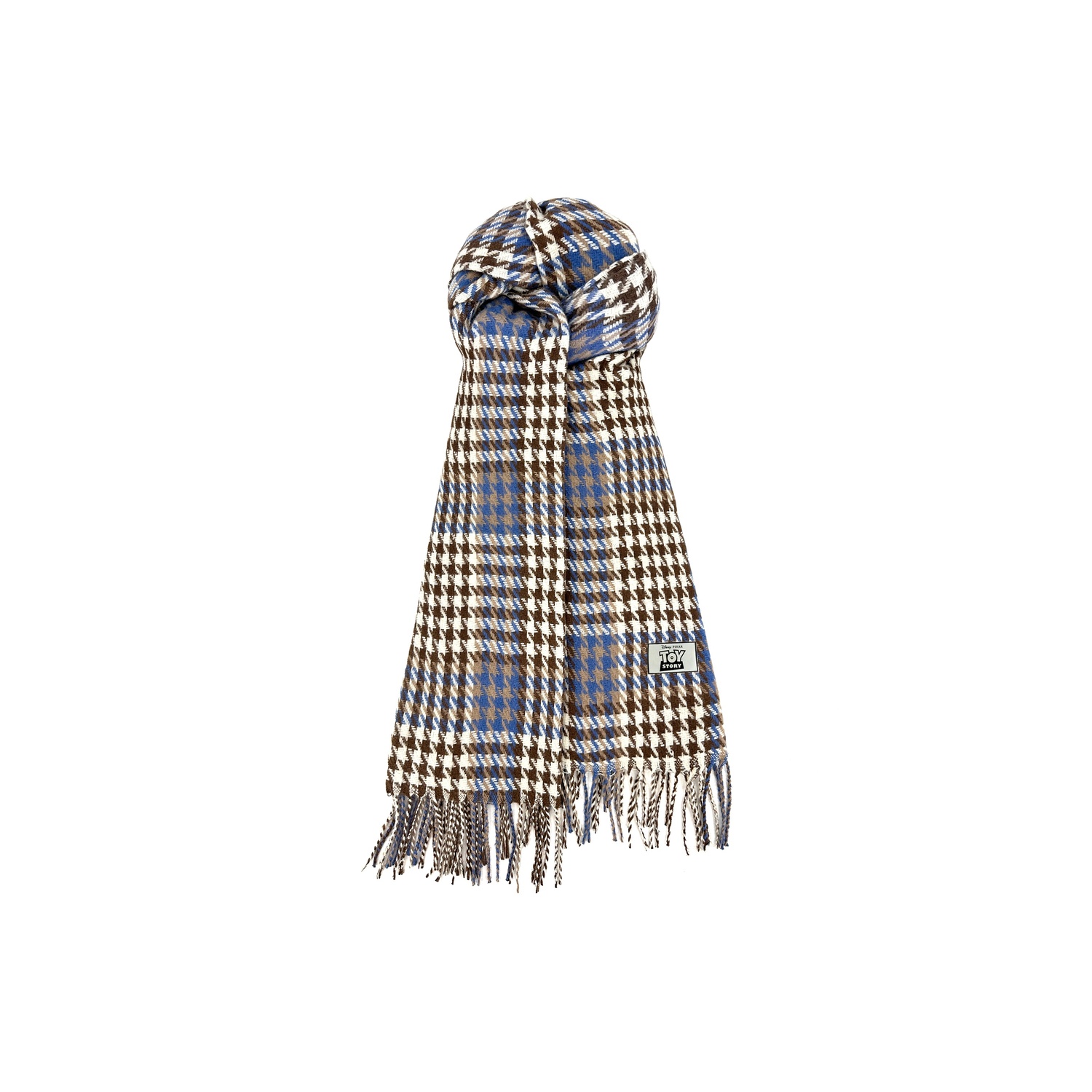 

Disney Полиэстеровый вязаный шарф унисекс, Blue Coffee