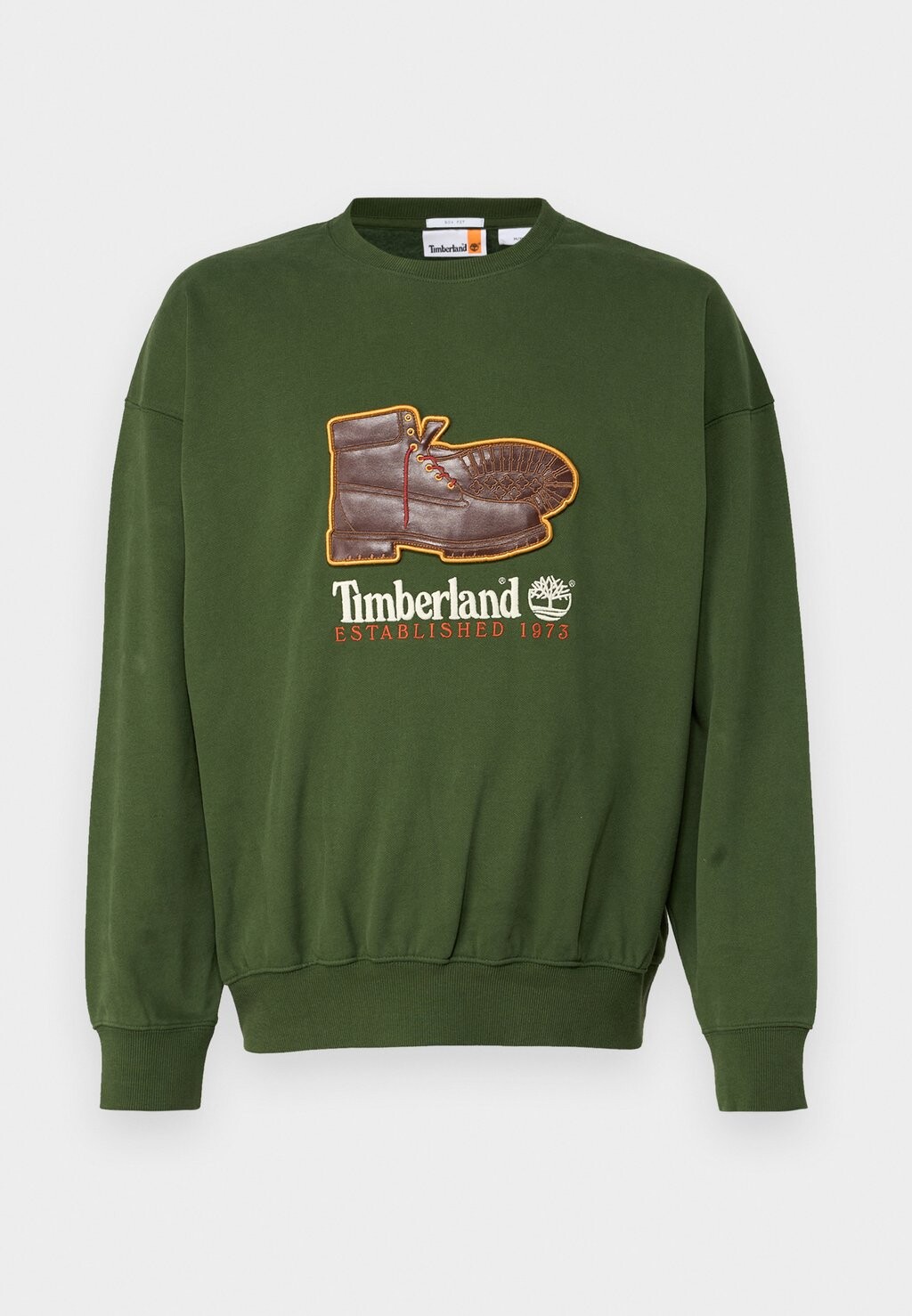 

Толстовка NEW BOX FIT BADGE CREW NECK Timberland, черный