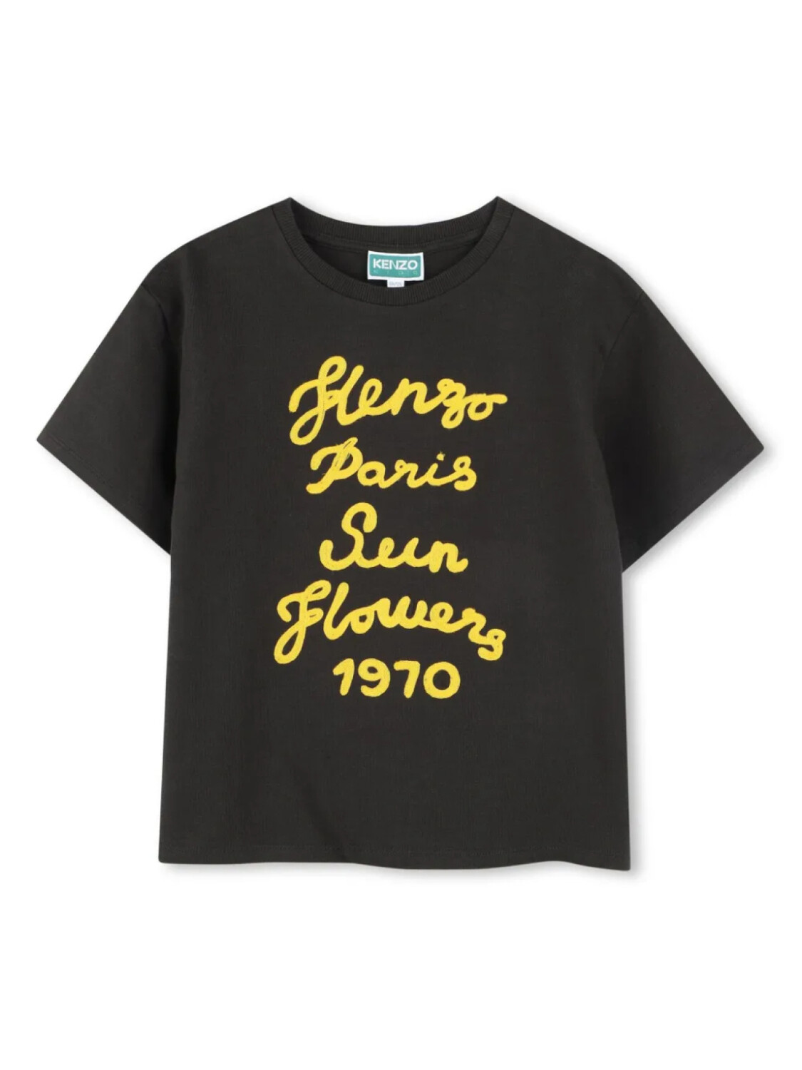 

Kenzo Kids футболка с логотипом, синий