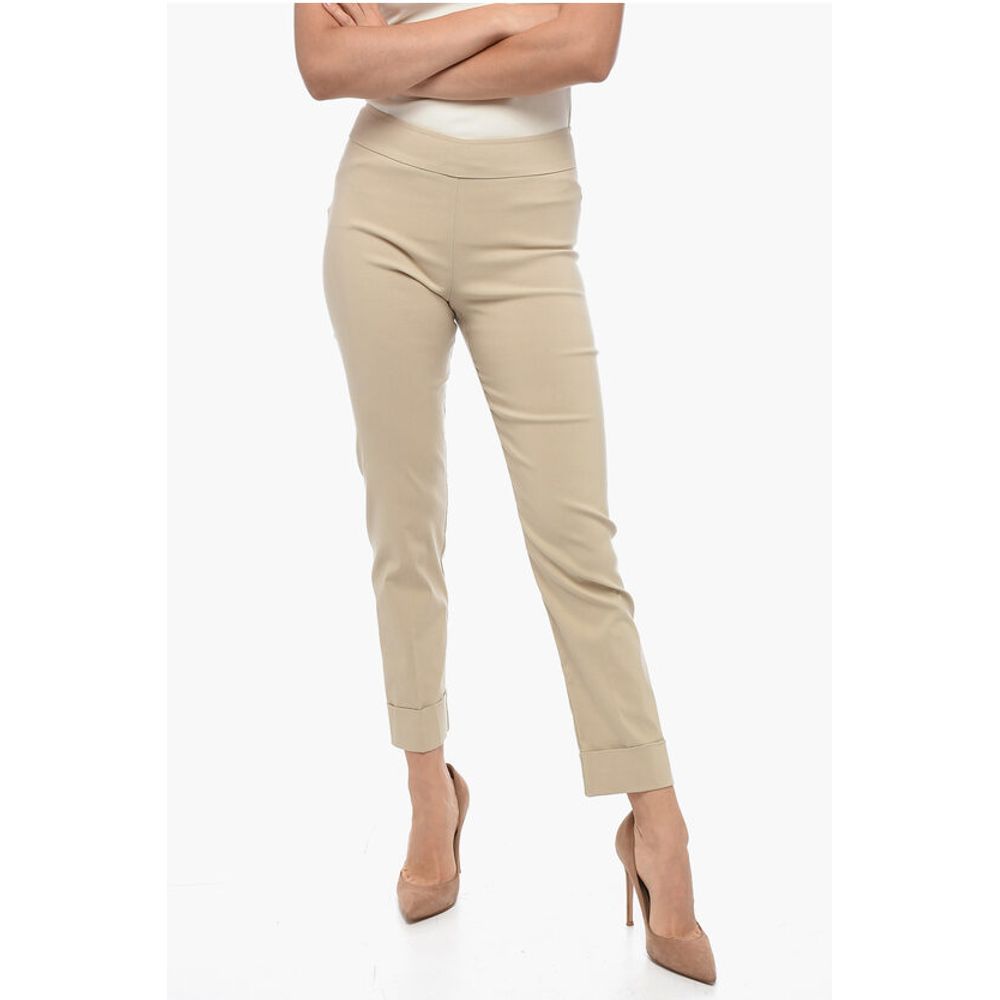 

Узкие брюки FRANCO с отворотами Avenue Montaigne, Beige