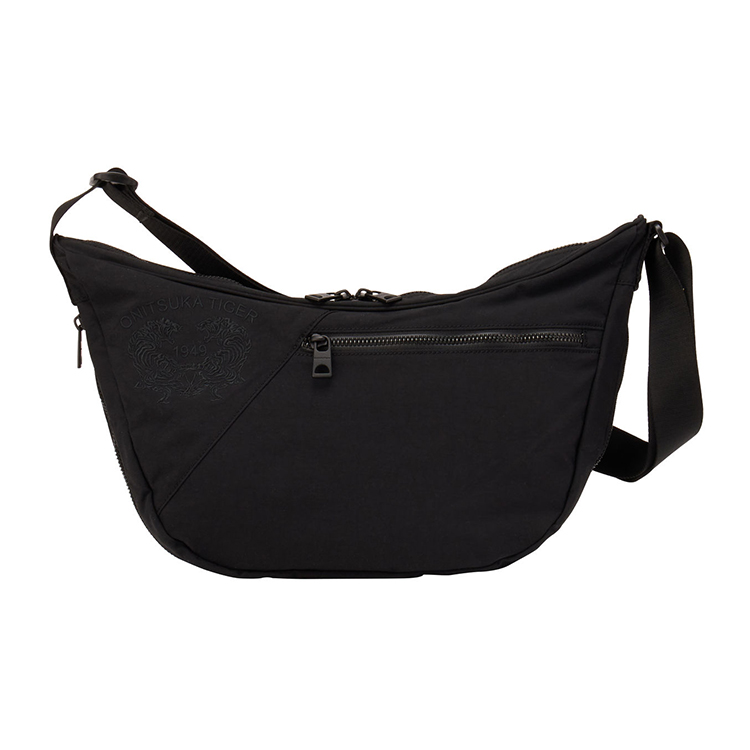 

Onitsuka Tiger Полиамидная наплечная сумка Regular Unisex черная, Black