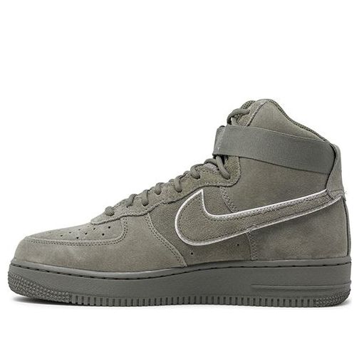 

Кроссовки air force 1 высокие Nike, серый