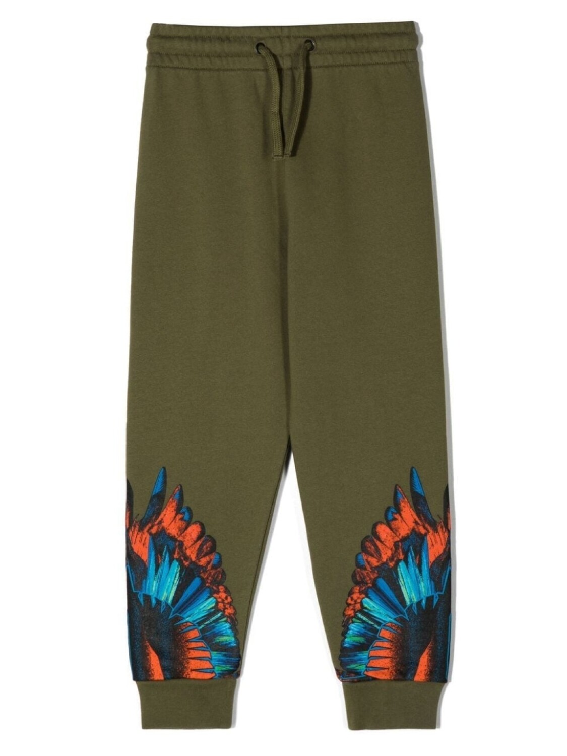 

Спортивные брюки с принтом Wings Marcelo Burlon County Of Milan Kids, зеленый