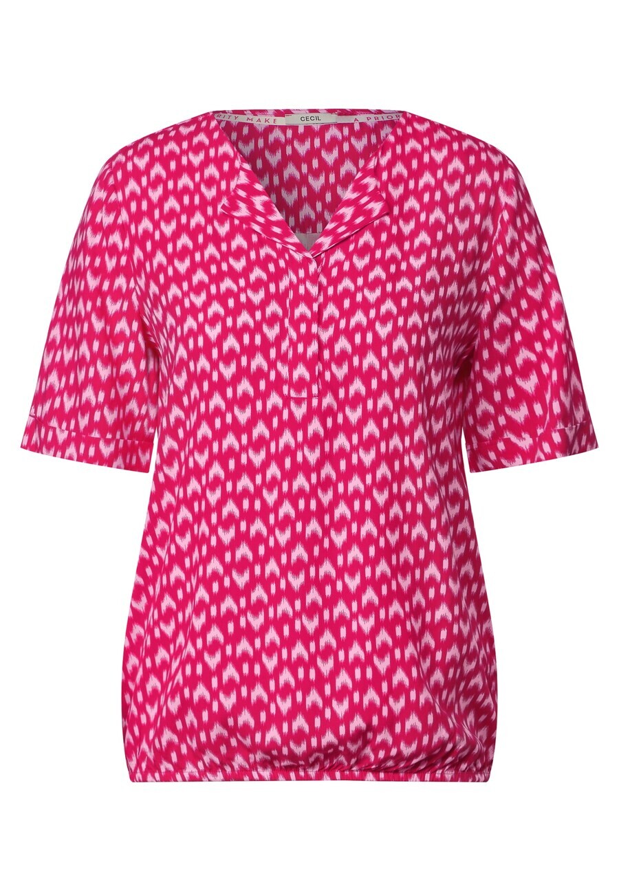 

Блуза CECIL Blouse, цвет Magenta/Light pink