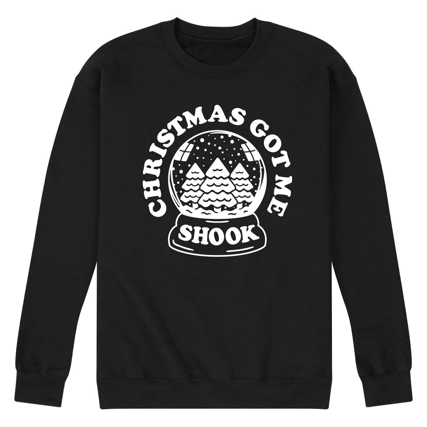

Мужской свитшот Christmas Got Me Shook Licensed Character