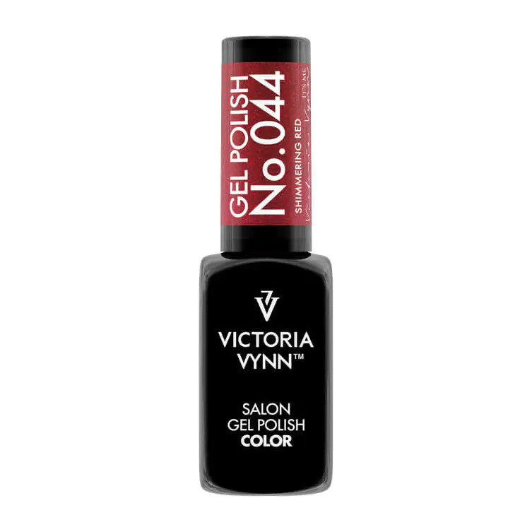 

Victoria Vynn 044 Гибридный лак для ногтей Shimmering Red, 8 мл