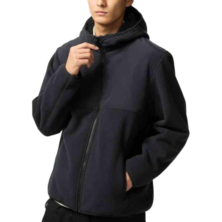 

UNIQLO Вельветовая куртка унисекс, 09 Black