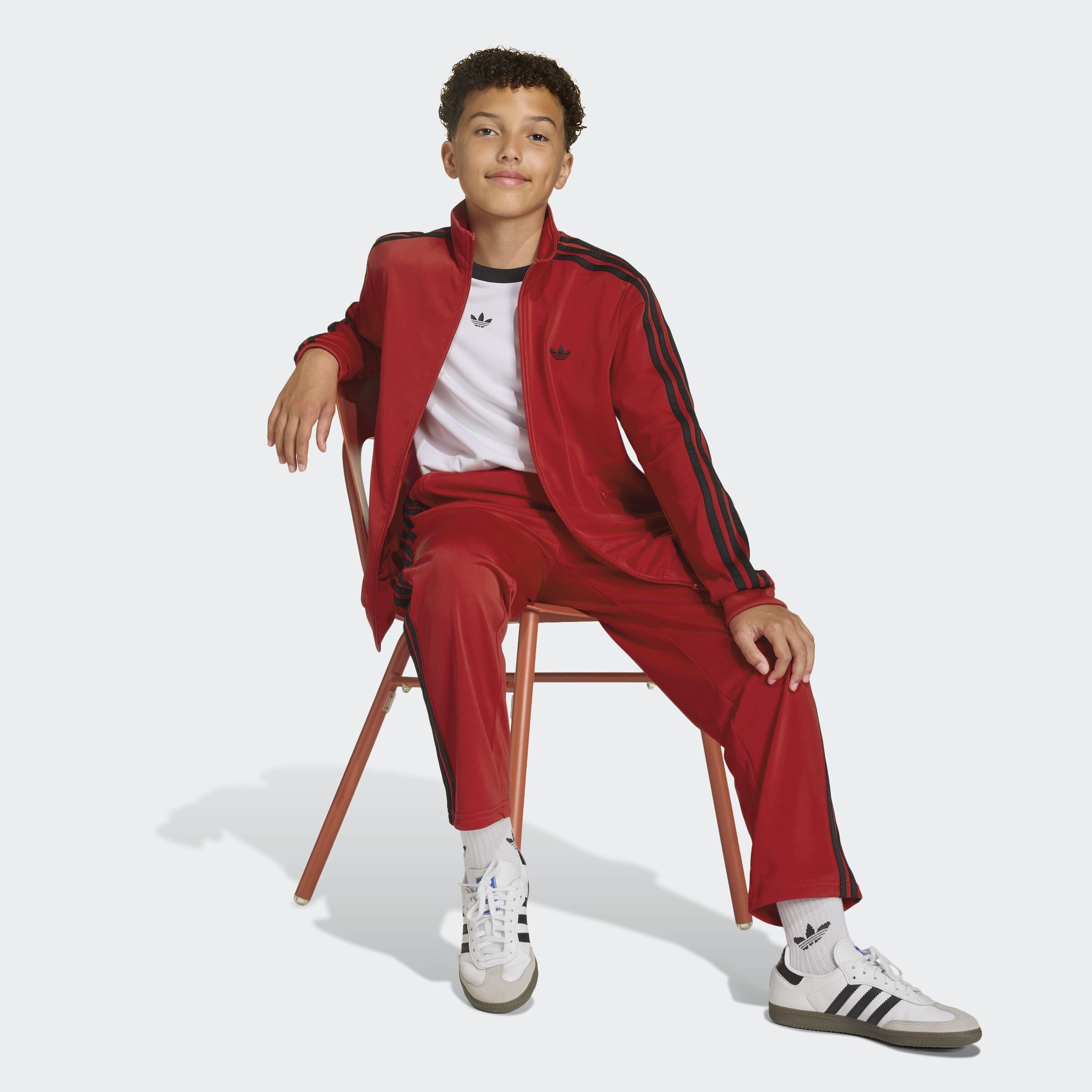 

Adidas Originals Обычные штаны 'Firebird' в красном цвете