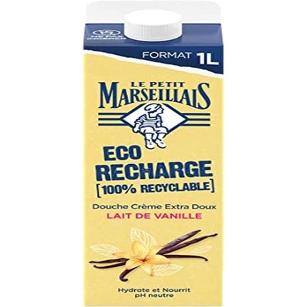 

Сменный блок крема для душа Le Pe Marseillais Extra Soft с органическим ванильным молоком Le Petit Marseillais