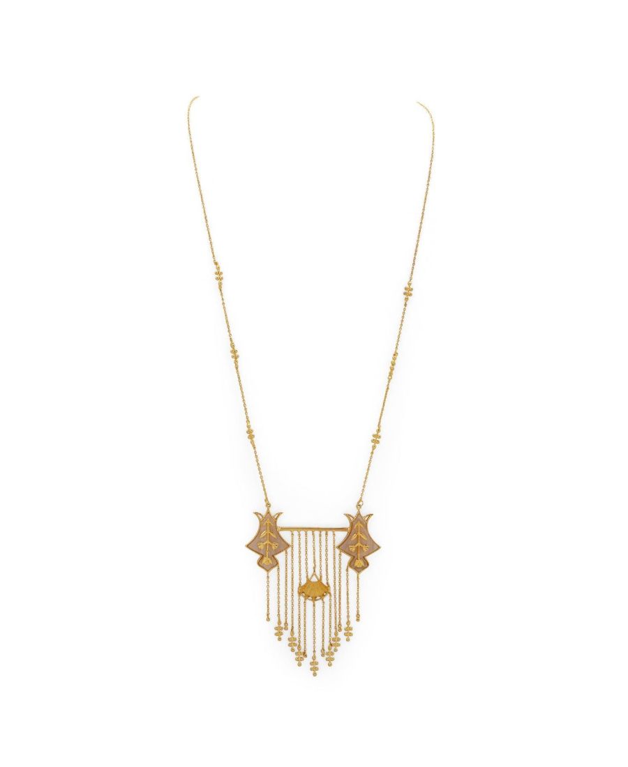 

Колье Серай с покрытием из 22-каратного золота Dhwani Bansal, 22k gold plated