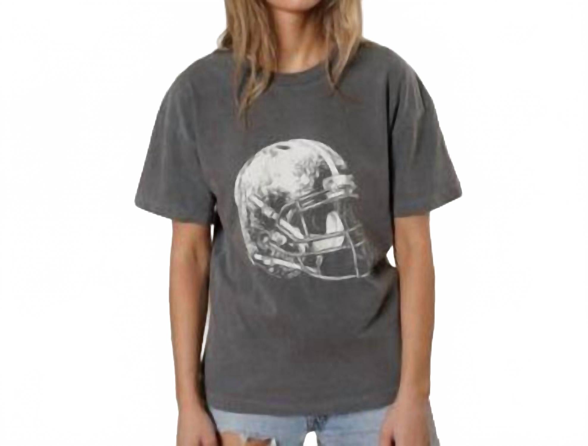 

Футболка Big Boy в виде шлема для футбола, угольного цвета All Us, Charcoal