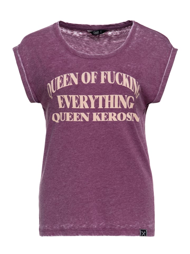 

Футболка Queen Kerosin Королева всего трахающегося сливового цвета Queen Kerosin, Фиолетовый, Футболка Queen Kerosin Королева всего трахающегося сливового цвета Queen Kerosin