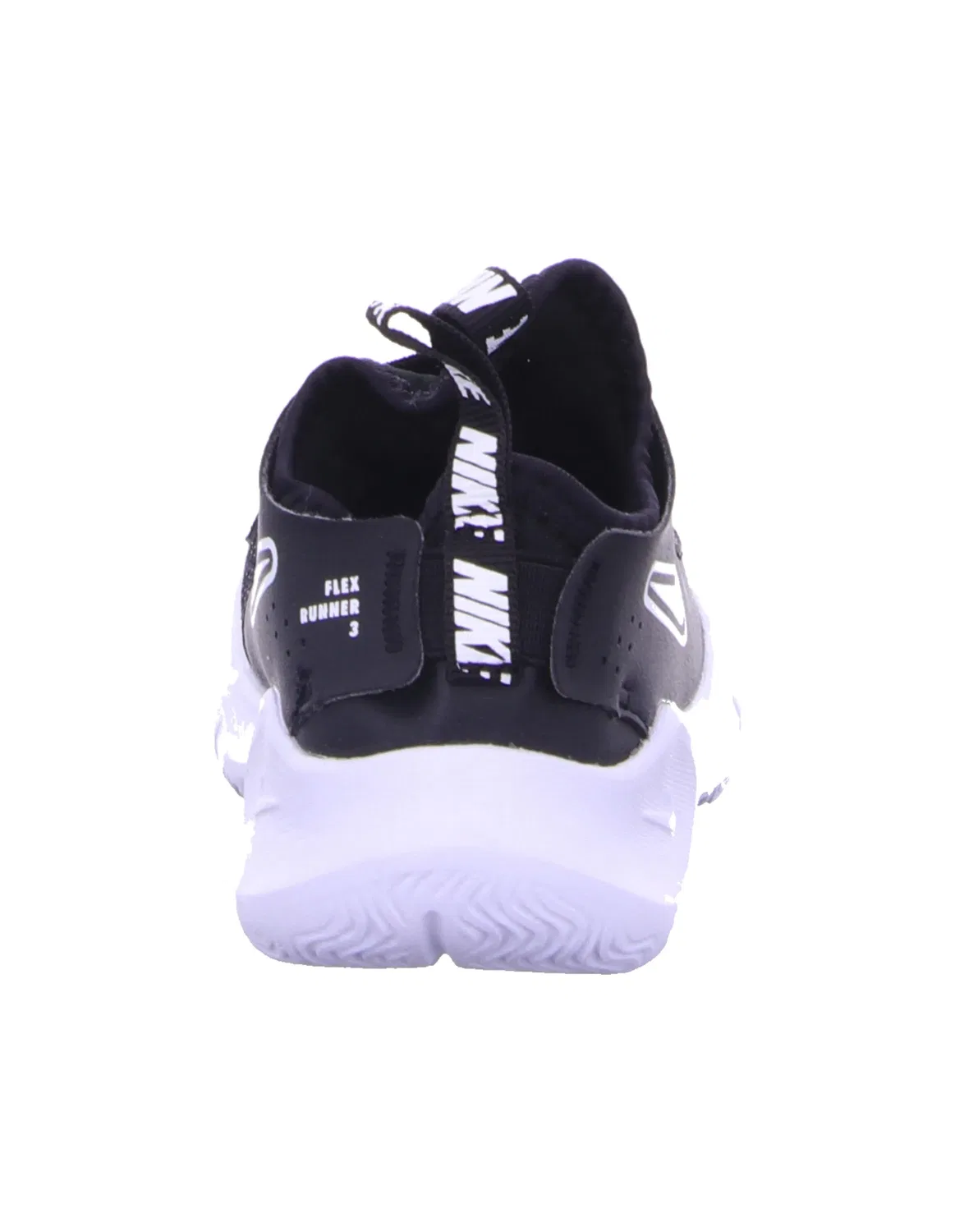 Кроссовки низкие Flex Runner 3, Nike Sportswear, черный/белый — фото 2