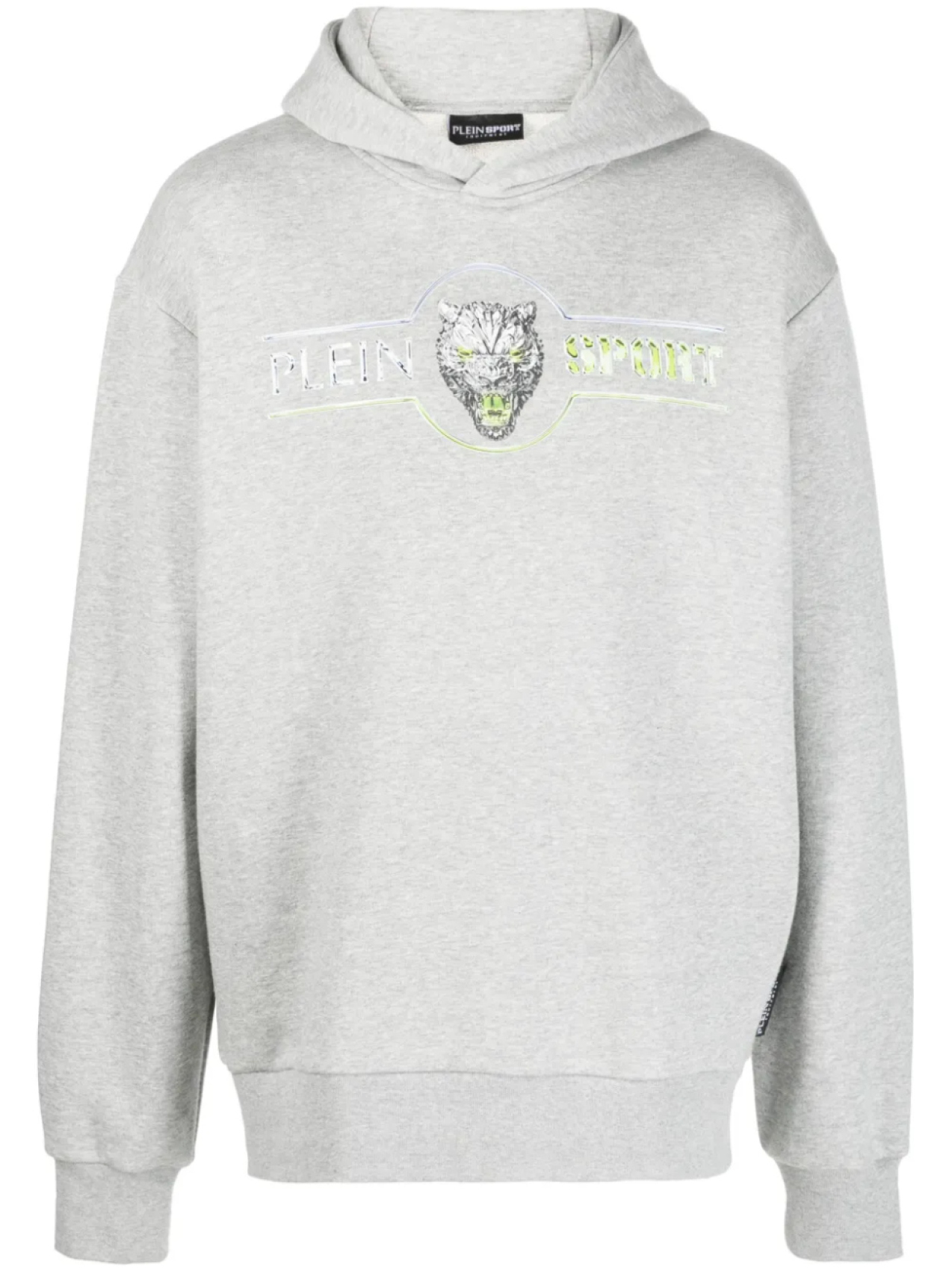 

Plein Sport худи Chrome Scratch Edition, серый