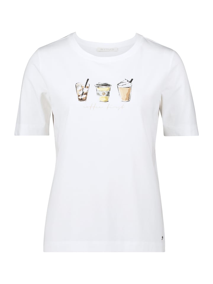 

Футболка BETTY & CO, цвет white/mint