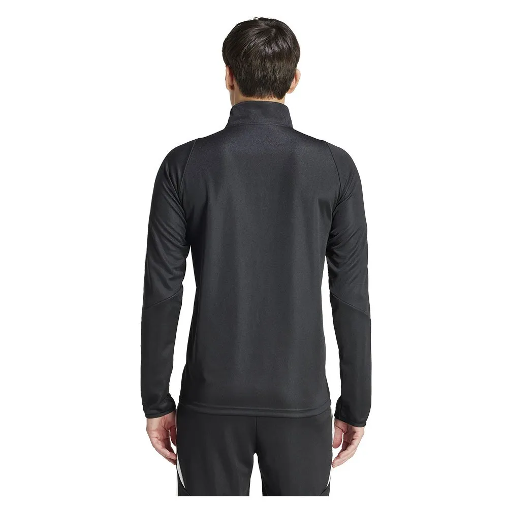 Толстовка adidas Tiro24 half zip, черный — фото 2