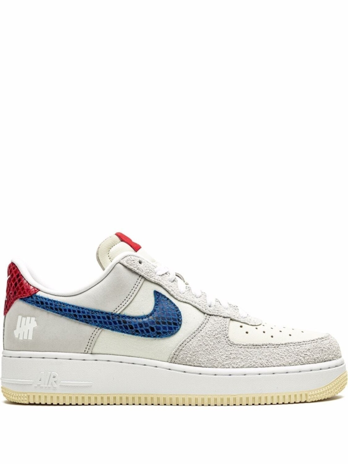 

Кроссовки x Undefeated Air Force 1 Low 5 On It Nike, белый